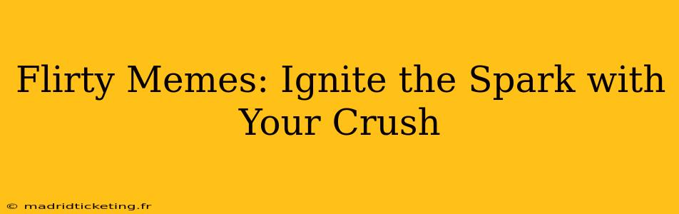 Flirty Memes: Ignite the Spark with Your Crush