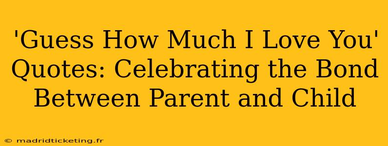 'Guess How Much I Love You' Quotes: Celebrating the Bond Between Parent and Child