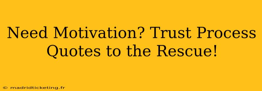 Need Motivation? Trust Process Quotes to the Rescue!