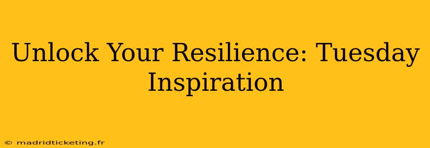 Unlock Your Resilience: Tuesday Inspiration